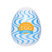 Tenga Egg Wonder Wind – kompaktowa elastyczna nakładka intymna z systemem wypustek, 1 szt.