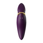 ZALO Hero Twilight Purple – masażer pulsacyjny PulseWave, IPX4, 14,6 cm