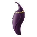 ZALO Hero Twilight Purple – masażer pulsacyjny PulseWave, IPX4, 14,6 cm