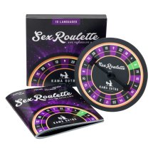 Tease & Please Sex Roulette Kamasutra – gra planszowa dla par, 24 zadania, wielojęzyczna