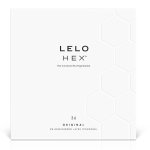 LELO HEX Original prezerwatywy 36 szt. – ultracienkie, heksagonalna struktura