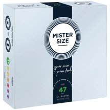 Mister Size 47 mm – precyzyjnie dopasowane prezerwatywy, duże opakowanie 36 sztuk