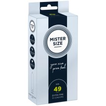 Mister Size 49 mm – precyzyjnie dopasowane prezerwatywy, opakowanie 10 sztuk