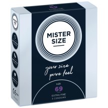 Mister Size Prezerwatywy 69 mm 3 szt. – dopasowany rozmiar, komfort użytkowania
