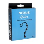 Nexus Excite Large – silikonowe koraliki intymne z uchwytem, długość 30 cm