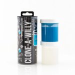 Clone A Willy Glow Blue – uzupełniacz silikonowy świecący na niebiesko do zestawu