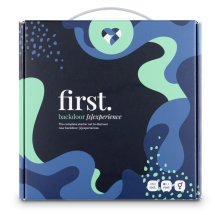 First. Backdoor Experience Starter Set S – zestaw do pielęgnacji i komfortu, akcesoria z instrukcją