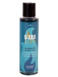 Sensuva Sizzle Lips Blueberry Ice Pop – żel rozgrzewający do masażu, jagodowy smak, 125 ml