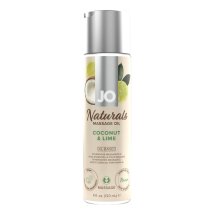 System JO Naturals Olejek do masażu Coconut & Lime 120 ml – wegański, naturalny, pielęgnacja skóry
