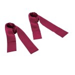 Sportsheets S&M Enchanted Silky Sash Restraints – satynowe szarfy 122 cm, czarne, 2 sztuki