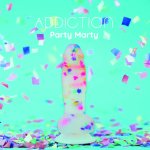 Addiction Party Marty silikonowy model konfetti 19 cm z przyssawką i miniwibratorem