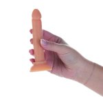 Addiction Tino Model 13 cm silikonowy z przyssawką i miniwibratorem, kompaktowy