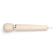 Le Wand Plug-In Massager Cream masażer przewodowy 10 trybów, 6 programów, 245 cm kabel