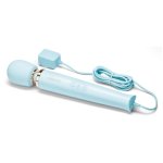 Le Wand Plug-In Massager Sky Blue masażer zasilany sieciowo, 10 trybów, 245 cm kabel