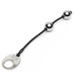 Fifty Shades of Grey Inner Goddess Mini – kulki Kegla srebrne 85g, silikon, wodoodporne