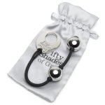 Fifty Shades of Grey Inner Goddess Mini – kulki Kegla srebrne 85g, silikon, wodoodporne