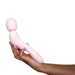 Dame Products Com Wand Quartz – uniwersalny masażer silikonowy, 5 trybów, wodoodporny