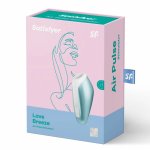 Satisfyer Love Breeze Ice Blue masażer powietrzny 11 trybów, IPX7, kompaktowy model