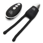 Fifty Shades of Grey Relentless Vibrations – bezprzewodowy system intymny USB, pilot, czarny