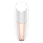 Satisfyer Love Triangle White – urządzenie z technologią Air Pulse, biel, aplikacja