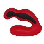 ElectraStim Silicone Fusion Habanero – ergonomiczny aplikator do stymulacji prostaty, czerwony, Shape and Play