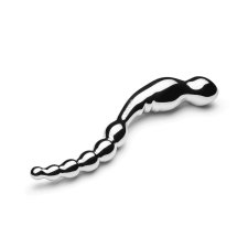 Le Wand Swerve stal nierdzewna dwustronny model 20,3 cm, pofałdowana powierzchnia