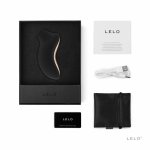 Lelo Sona 2 Black – soniczny stymulator z 12 trybami pracy, czarny, wodoodporny