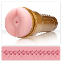 Fleshlight STU Butt Gold – model treningowy, anatomiczny, SuperSkin, złota obudowa, 25,5 cm