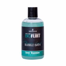 Sensuva Big Flirt Bubble Bath Sweet Temptation 237ml – płyn do kąpieli z feromonami, aromat