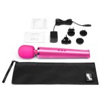 Le Wand Massager Magenta – wielofunkcyjny masażer, 20 trybów, 10 prędkości, silikon medyczny