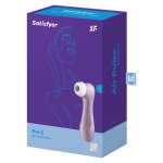 Satisfyer Pro 2 Air Pulse Violet – masażer powietrzny, 11 programów, wodoodporny, silikon medyczny
