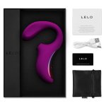 Lelo Enigma Deep Rose – masażer hybrydowy soniczny, 8 trybów, wodoodporny, silikon premium