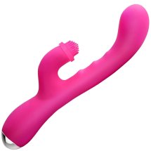Nalone Idol – silikonowy model z systemem podgrzewania, 7 programów, fioletowy, 22,5 cm
