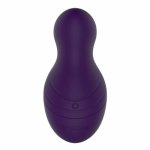 Nalone GoGo Purple – wielofunkcyjny masażer silikonowy, 7 programów, kompaktowy, fioletowy