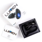 Kiiroo OhMiBod Lumen – interaktywny korek analny LED, Bluetooth, silikon medyczny, wodoodporny