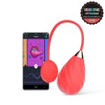 Magic Motion Magic Sundae Red – model sterowany aplikacją, silikon medyczny, 10 programów, Bluetooth