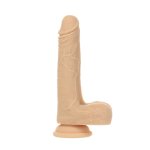 Naked Addiction Rotating & Thrusting Dong 19cm – silikonowy model z pilotem, obroty i pulsacje