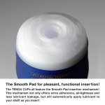 Tenga Premium Original Vacuum Cup Gentle – biała maszyna intymna 15 cm, miękka tekstura