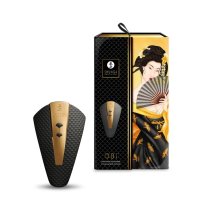 Shunga Obi Black – precyzyjny masażer ergonomiczny, silikon medyczny, 11,5 cm