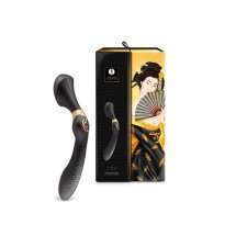 Shunga Zoa Black zaawansowany model wielofunkcyjny, ergonomiczny uchwyt, silikon