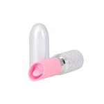 Pillow Talk Lusty Pink – punktowy stymulator silikonowy z blokadą podróżną, USB, kryształki Swarovski