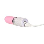 Pillow Talk Lusty Pink – punktowy stymulator silikonowy z blokadą podróżną, USB, kryształki Swarovski