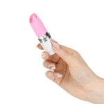 Pillow Talk Lusty Pink – punktowy stymulator silikonowy z blokadą podróżną, USB, kryształki Swarovski