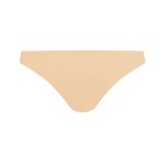 Bye Bra Invisible Brazilian L – dwupak majtek bezszwowych, Nude + Black, elastyczny materiał