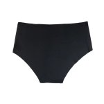 Bye Bra Invisible High Brief XL Nude & Black – bezszwowe majtki, wysoki stan, 2-pak