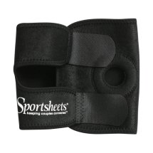 Sportsheets Thigh Strap On – neoprenowa uprząż na udo z O-ringiem 3,8 cm, czarna