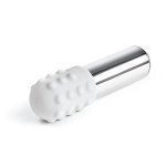 Le Wand Little Pleasures 6-Piece Collection – srebrny zestaw mini masażerów USB