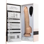 Naked Addiction Thrusting Dong 23 cm Vanilla – model intymny, 7 trybów, pilot, silikon