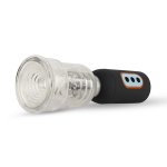CRUIZR CS07 zaawansowana pompka intymna z wibracjami, funkcją ssania i panelem USB 24,1 cm