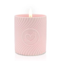 HighOnLove Pink Massage Candle Lychee Martini – świeca do masażu, 120ml, oleje naturalne